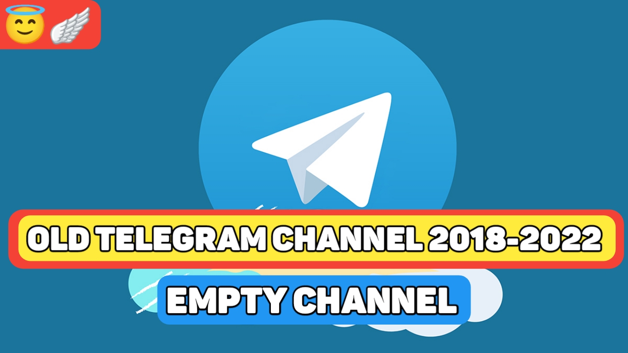 old telegram channel from 2018-2022 is empty