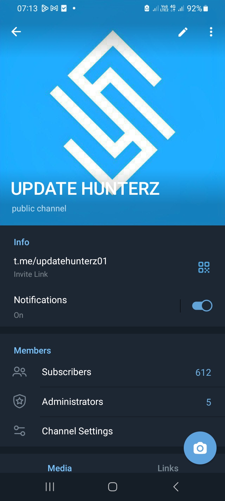 Update hunterz