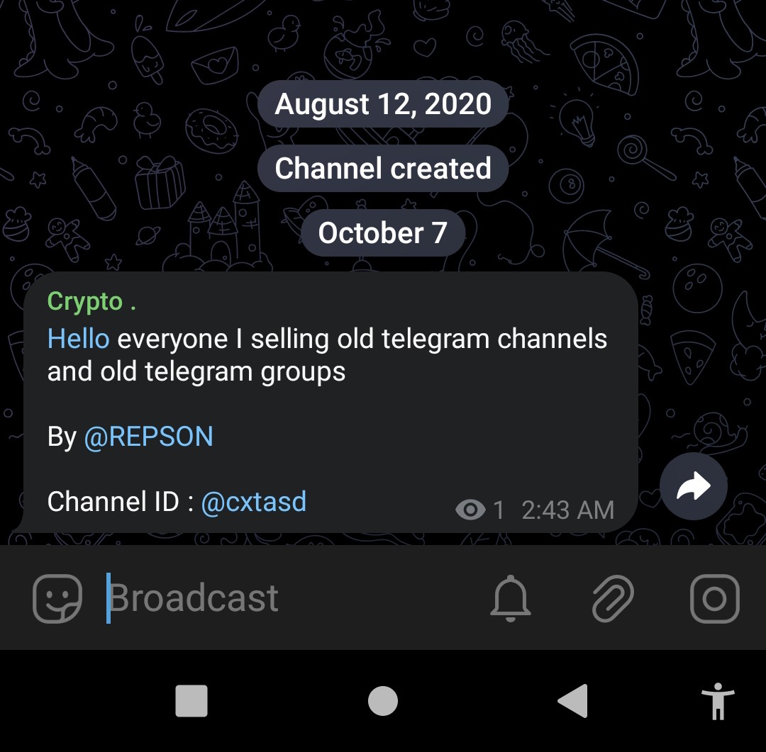 2020 old channel crypto 