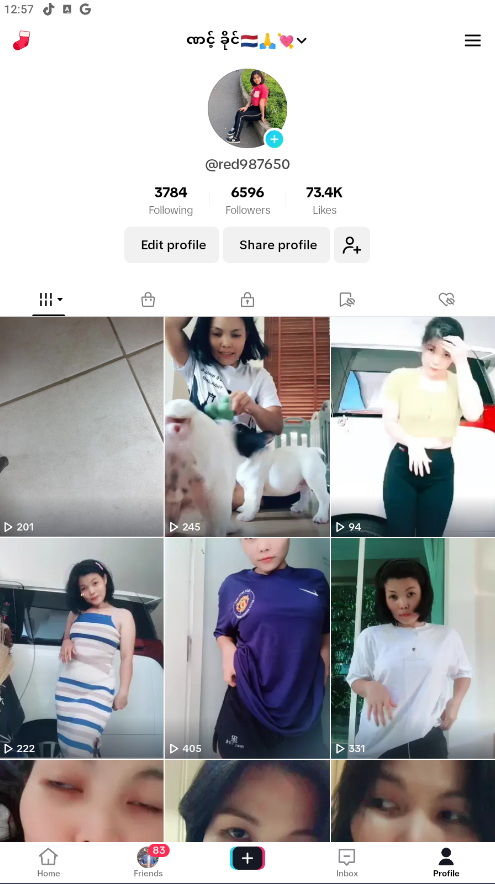 TikTok account | 6.500 Real Followers  | Streams available