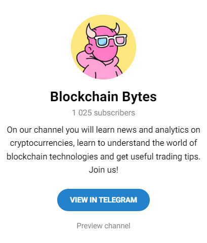 I will sell a Telegram channel dedicated to cryptocurrency. ❤️❤️❤️