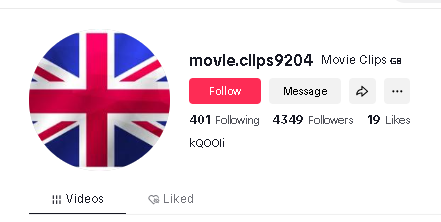 Movie Clips UK Account (Fast Transfer)