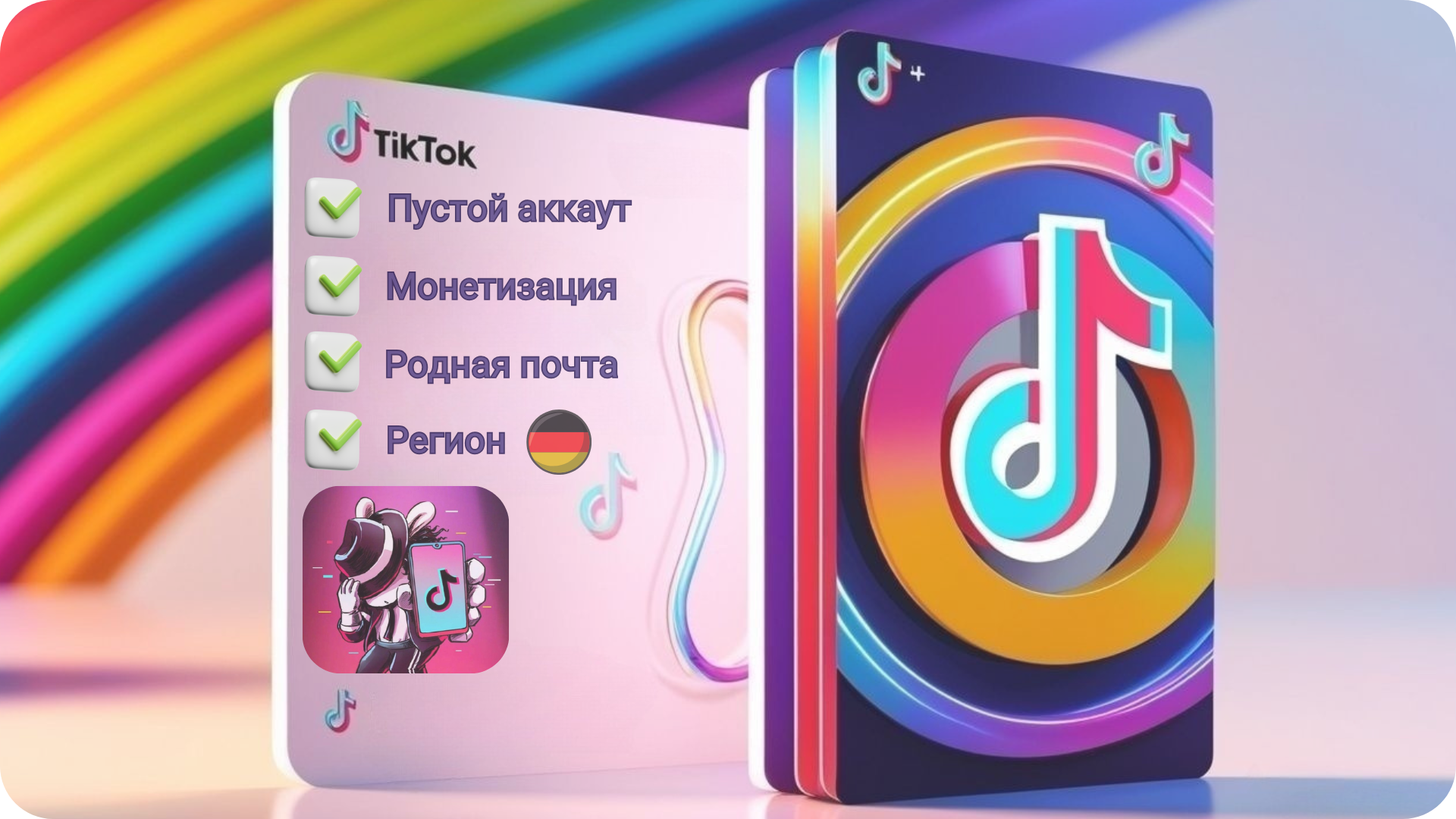 🌟 АККАУНТЫ TIKTOK | ГЕРМАНИЯ МОНЕТИЗАЦИЯ 🌟