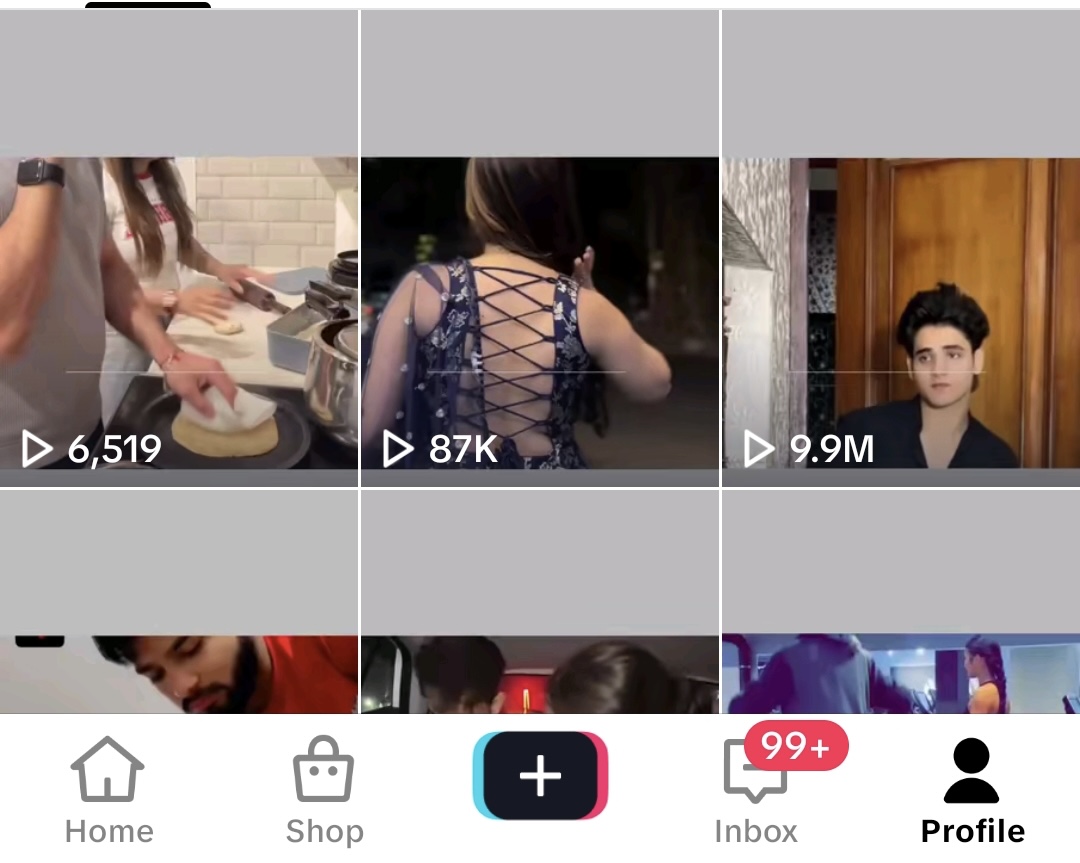 Тикток недавно монетизировал аккаунт