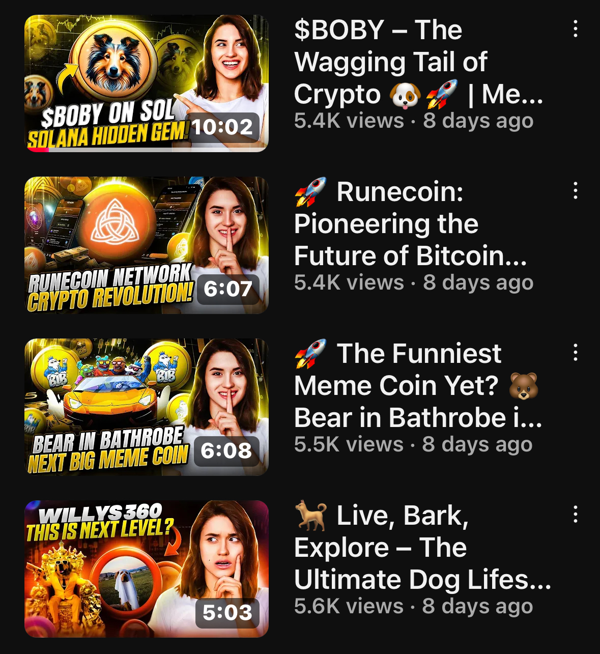 Рекомендованный монетизированный канал