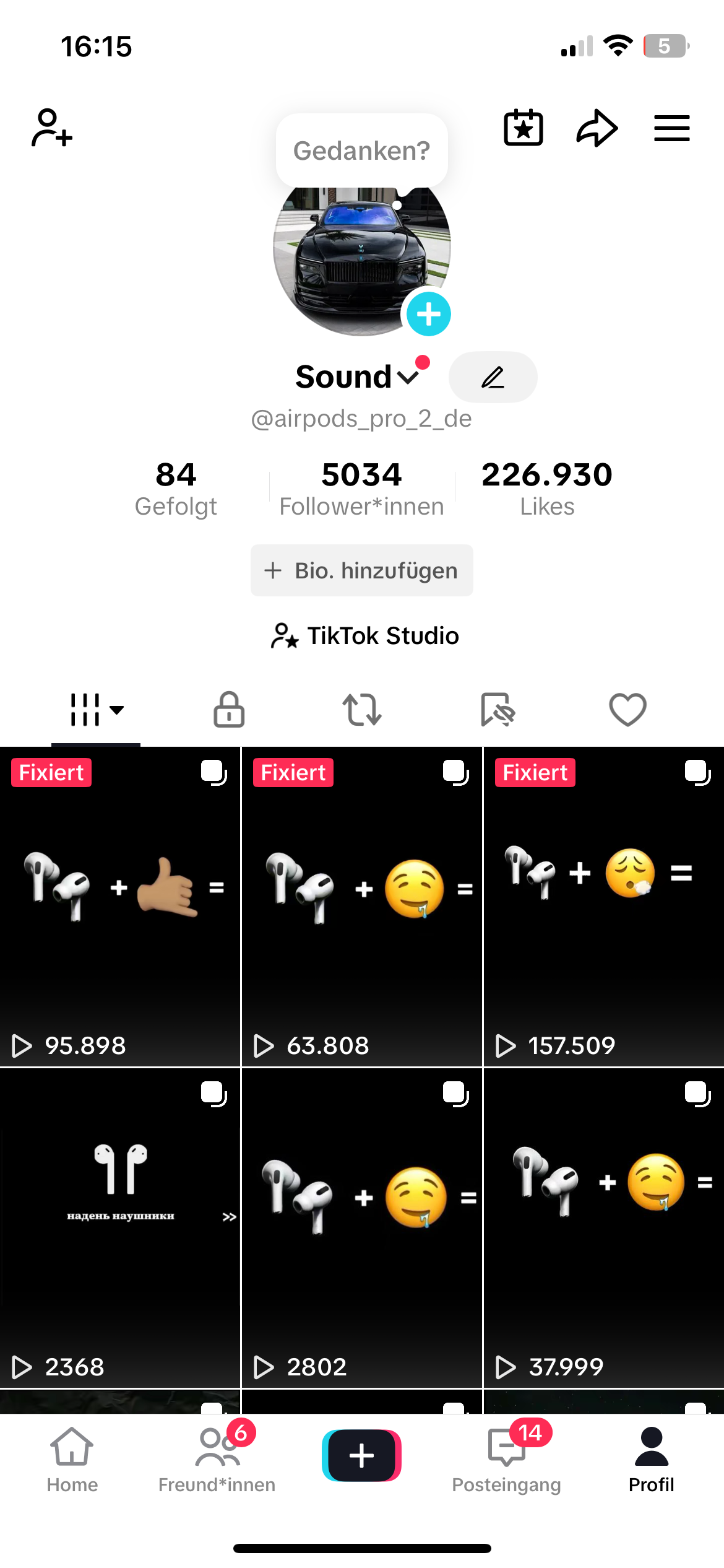 Музыка 250к лайков