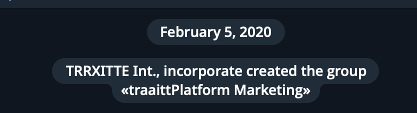 2020 private telegram