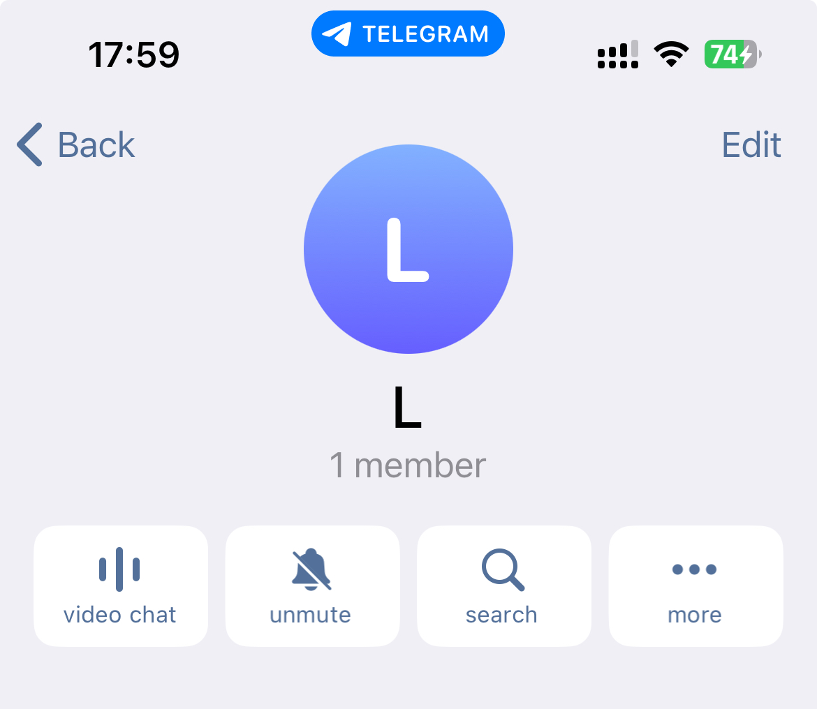 Old group chat (telegram) 2021
