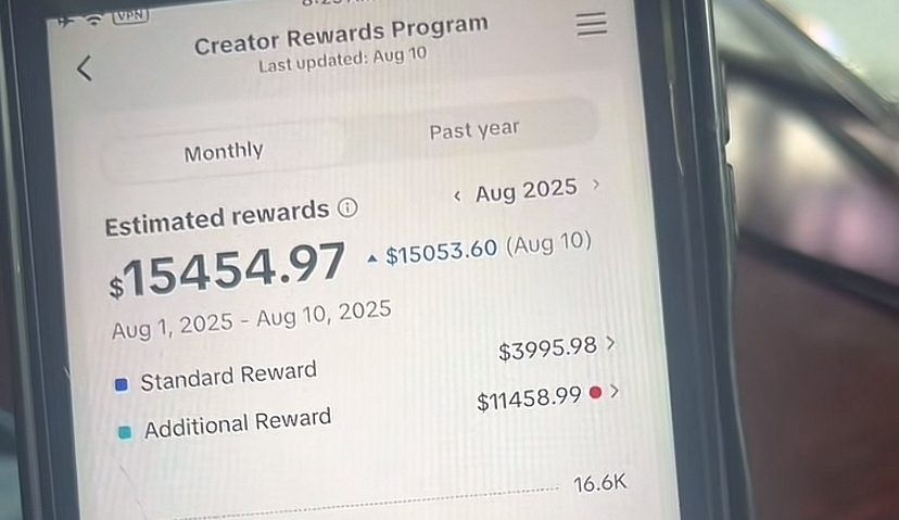 Монетизированный аккаунт ТикТок 