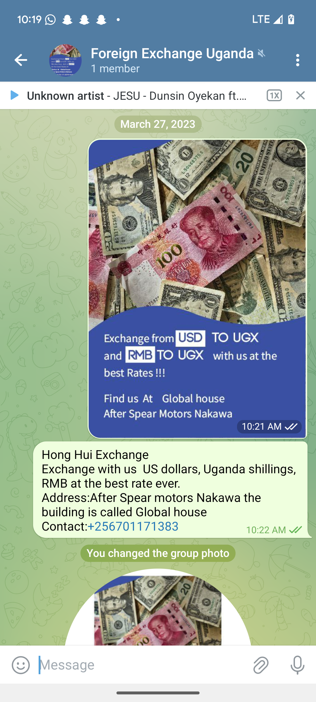 Foreign Exchange Uganda 
