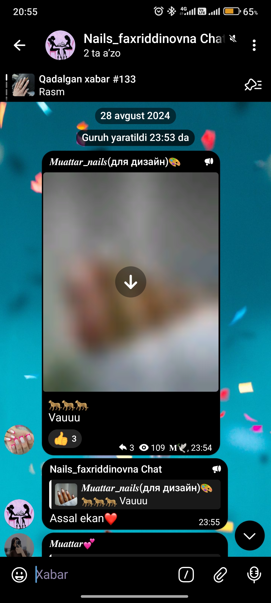 Nails_faxriddinovna Chat