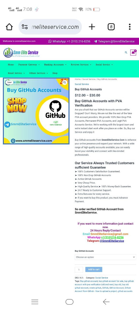 Top 99 Sites To Buy Old Github Accounts In 2025-26