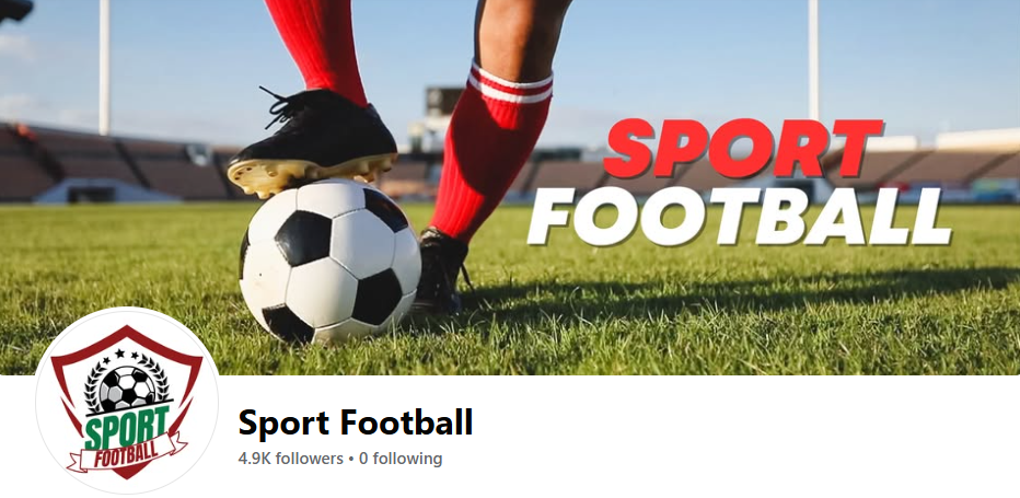 Sport Football Facebook Page
