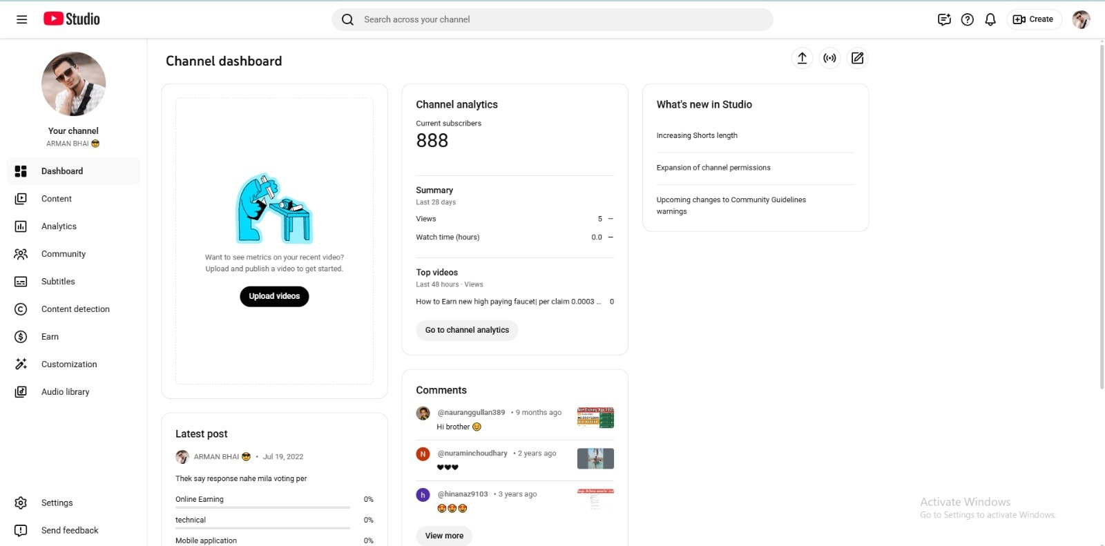 Earning Tips Non Monetize Channel - Советы по заработку на к