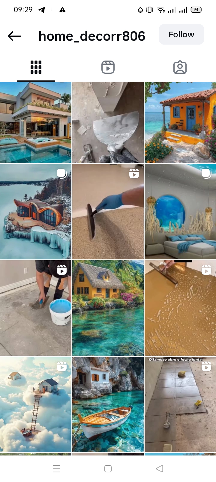 Home Decor/Interior /Real state /Luxury Instagram account 