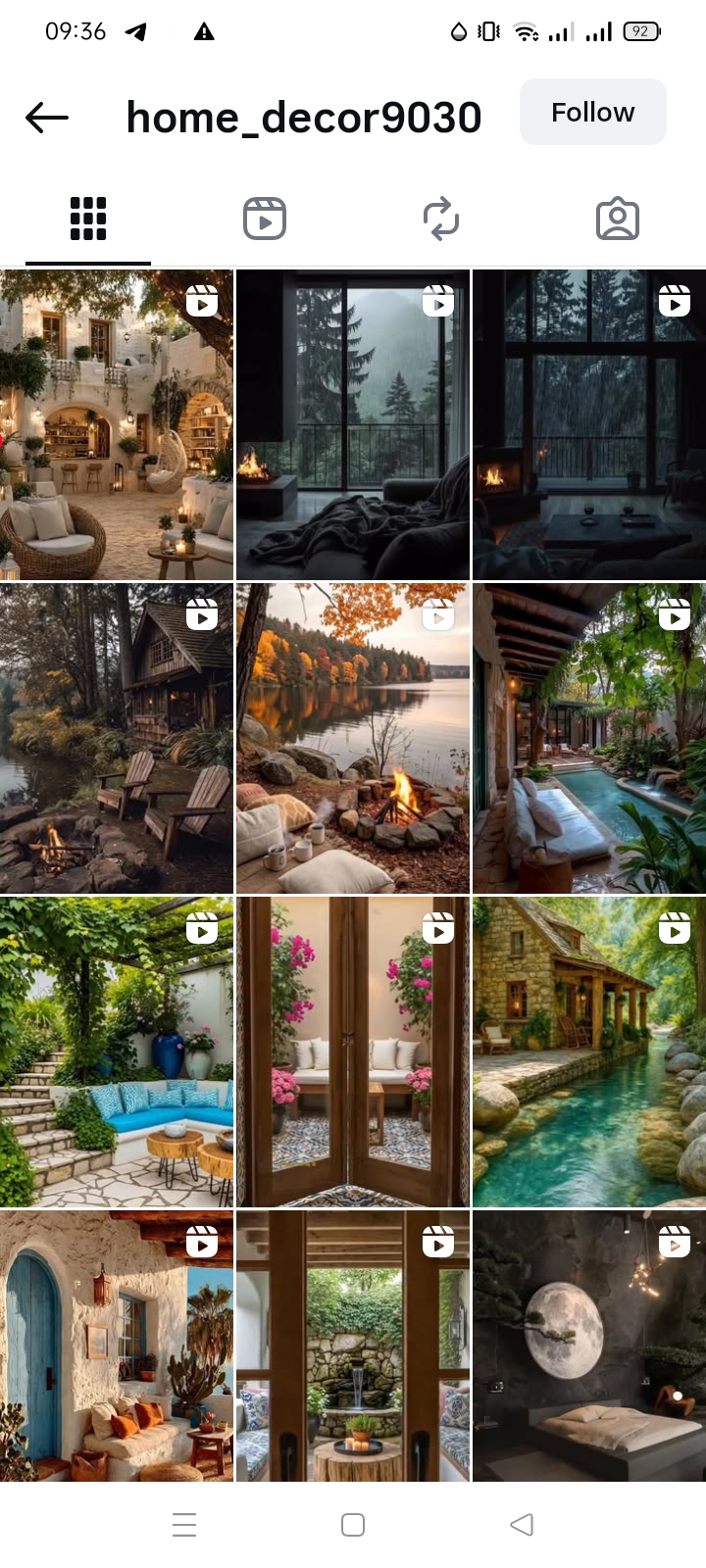 Home Decor/Interior /Real state /Luxury Instagram account 