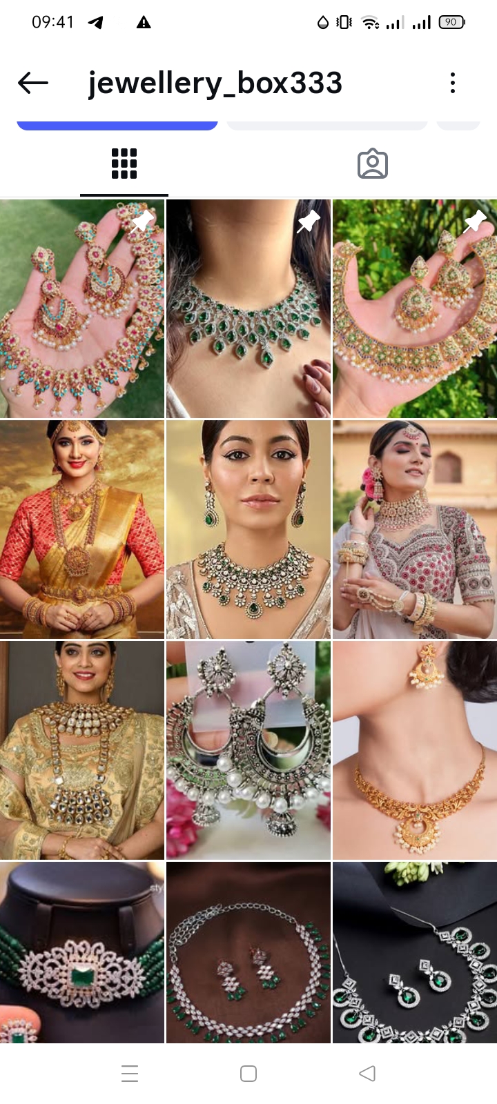Jewellery/Fashion/beauty Instagram account 