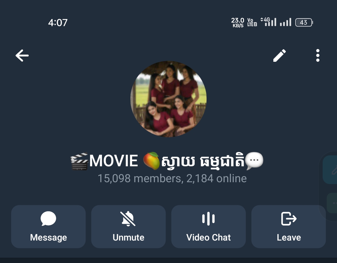 Group 15k Reel member .Group Movie 