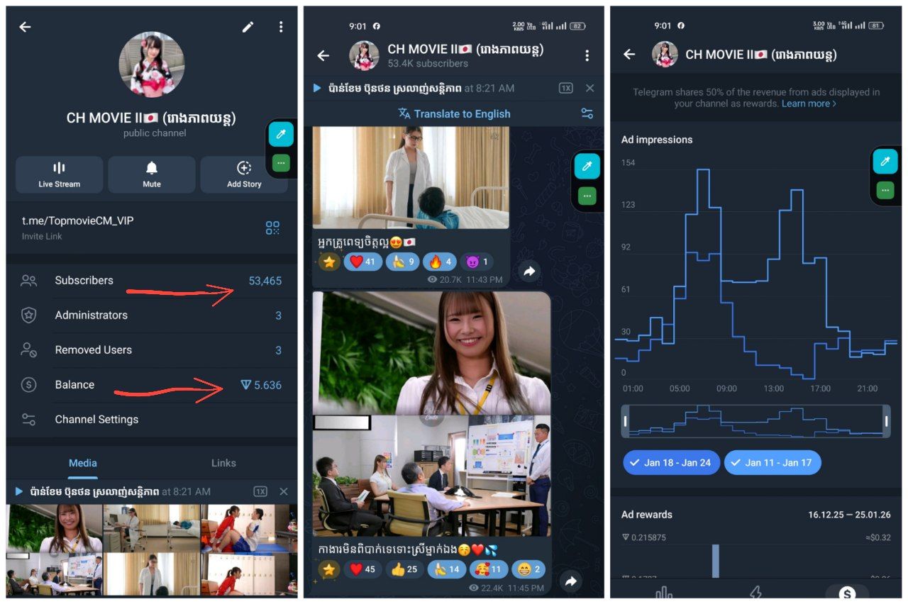I'm selling this channel cheap because I need money.    
