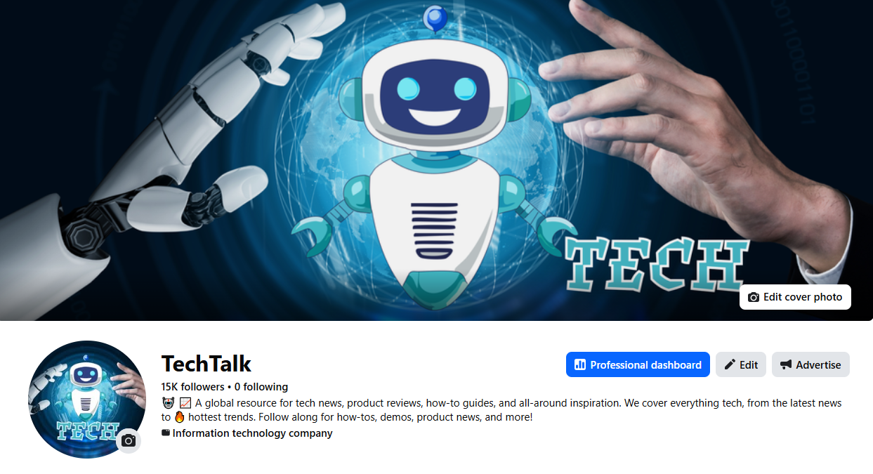 Eligible to monetize page (Tech)