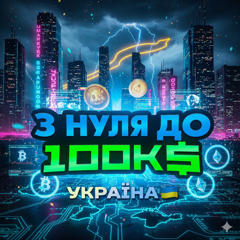З нуля до 100К$ УКРАЇНА 
