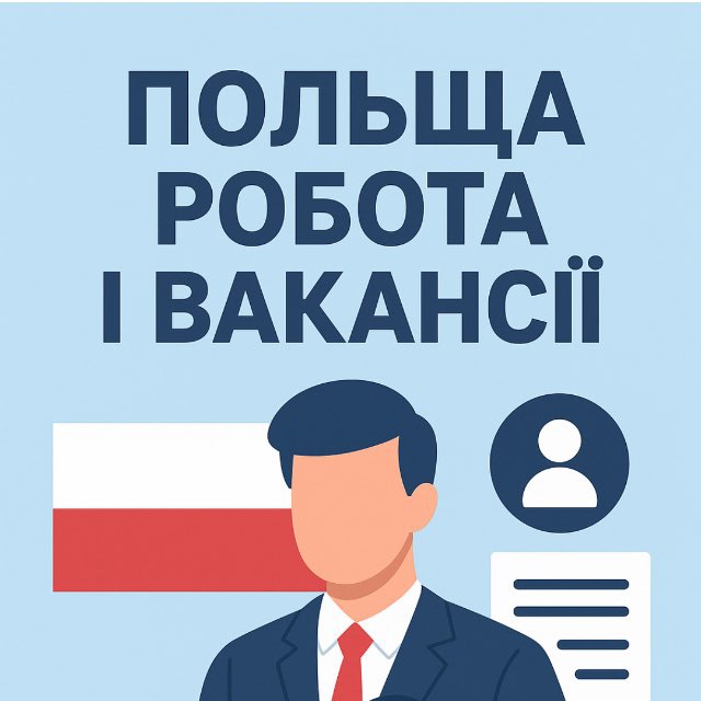 ПОЛЬЩА РОБОТА | ВАКАНСІЇ 