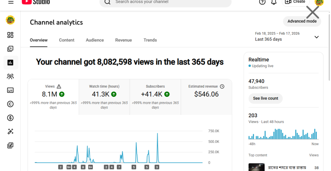 Канал монетизирован (Продажа без AdSense) Вы подключаете сво