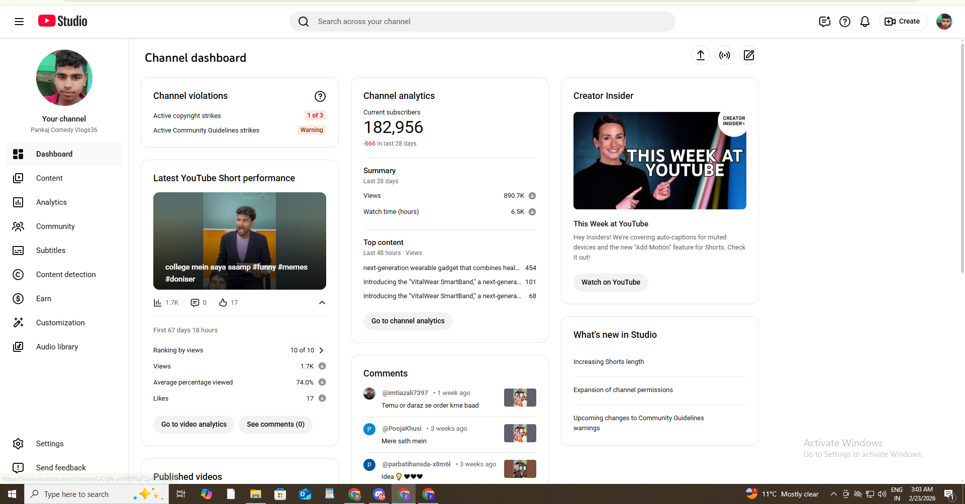 Pankaj Comedy Vlogs36