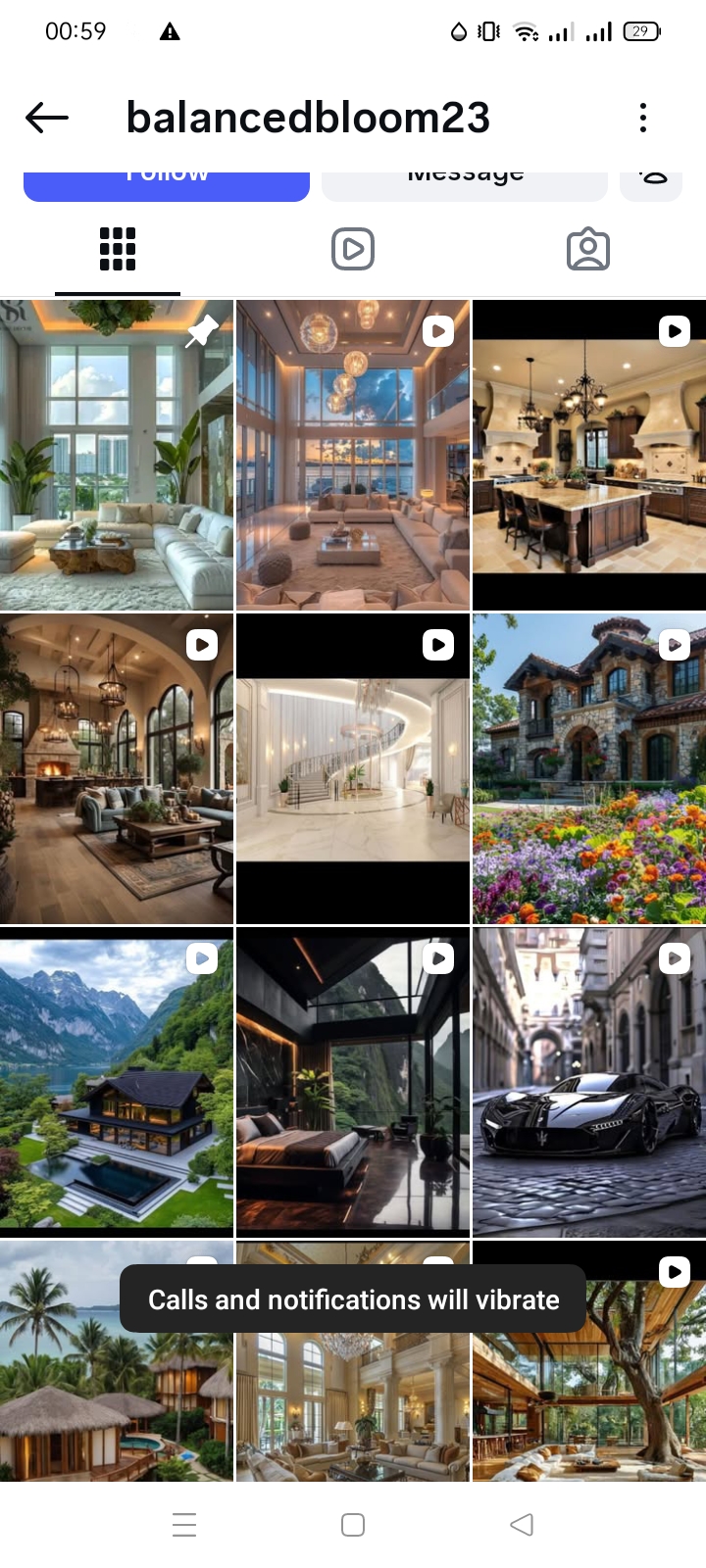 Home Decor and Interior account 