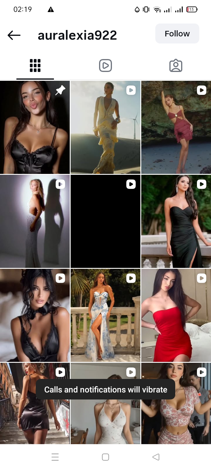 Model/bebe/fashion Instagram account 