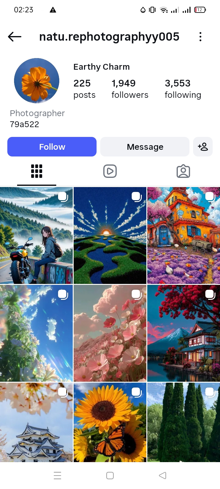 Travel /Photography/Nature Instagram account 