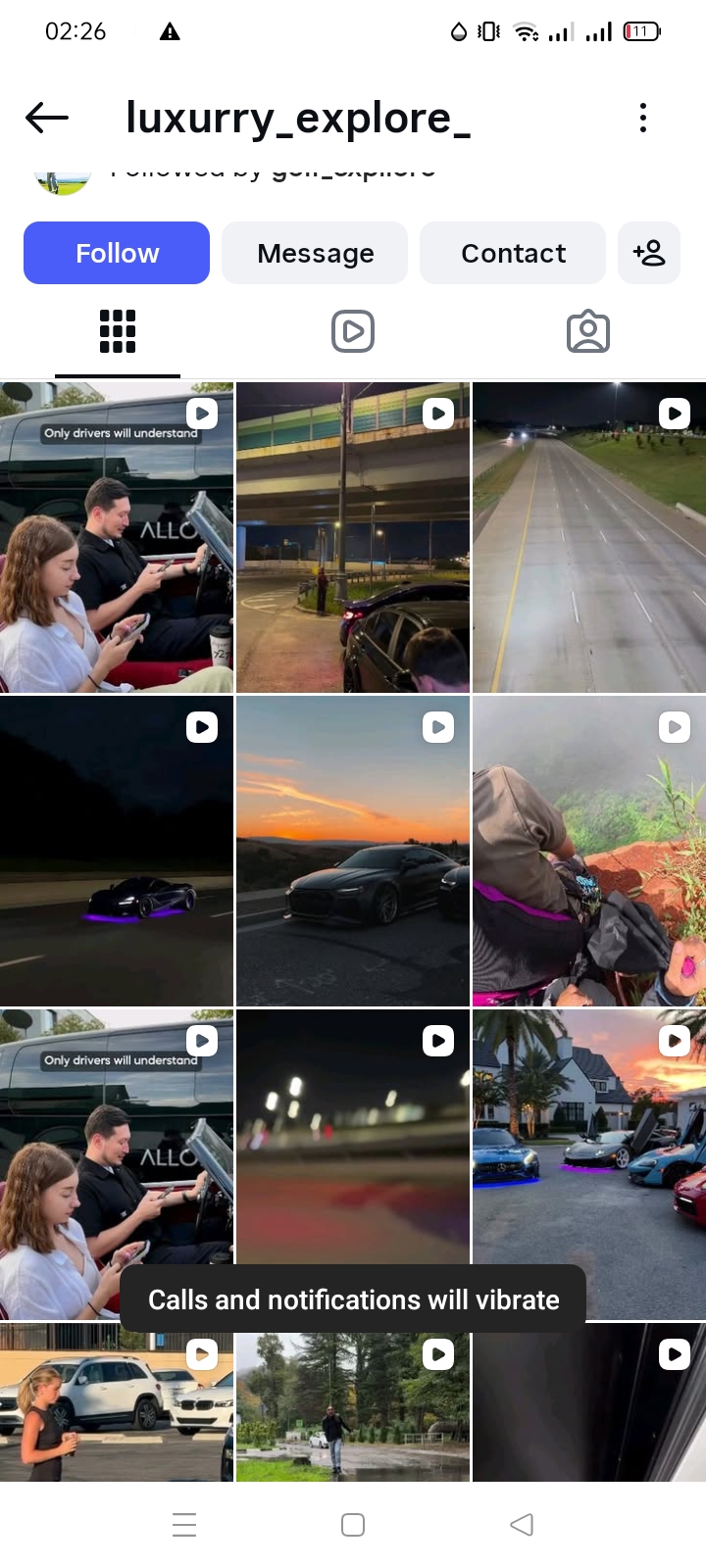 Luxury/Dollar/crypto /car/model Instagram account 