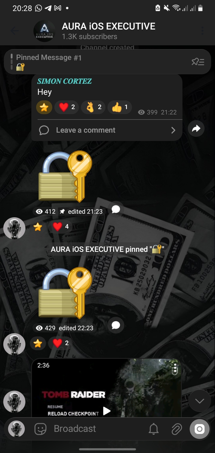 Aura is executive 