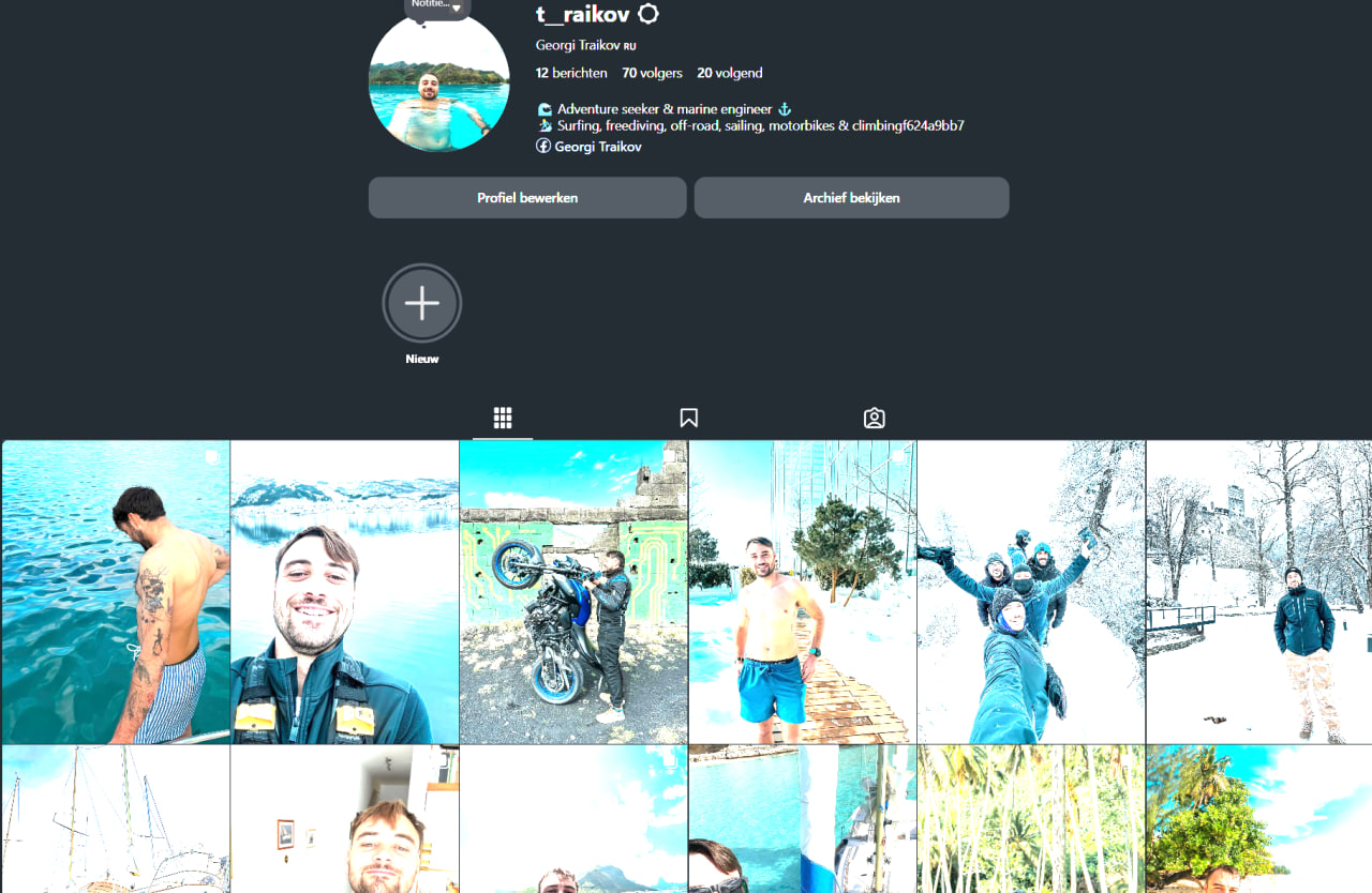 T__raikov Инстаграм парня с Facebook