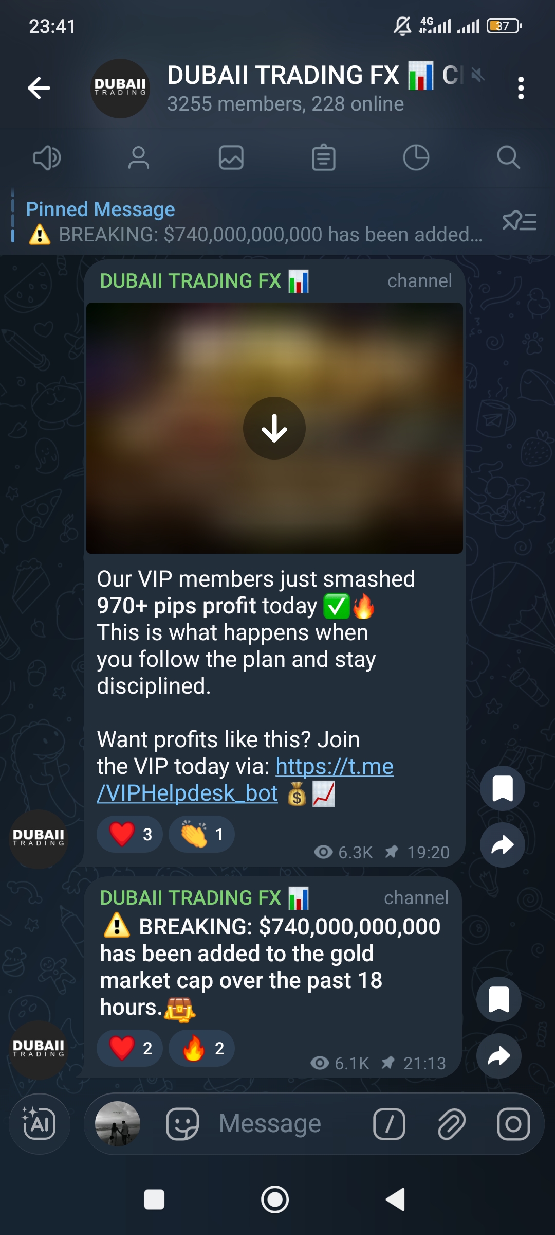 DUBAII TRADING FX  CHAT