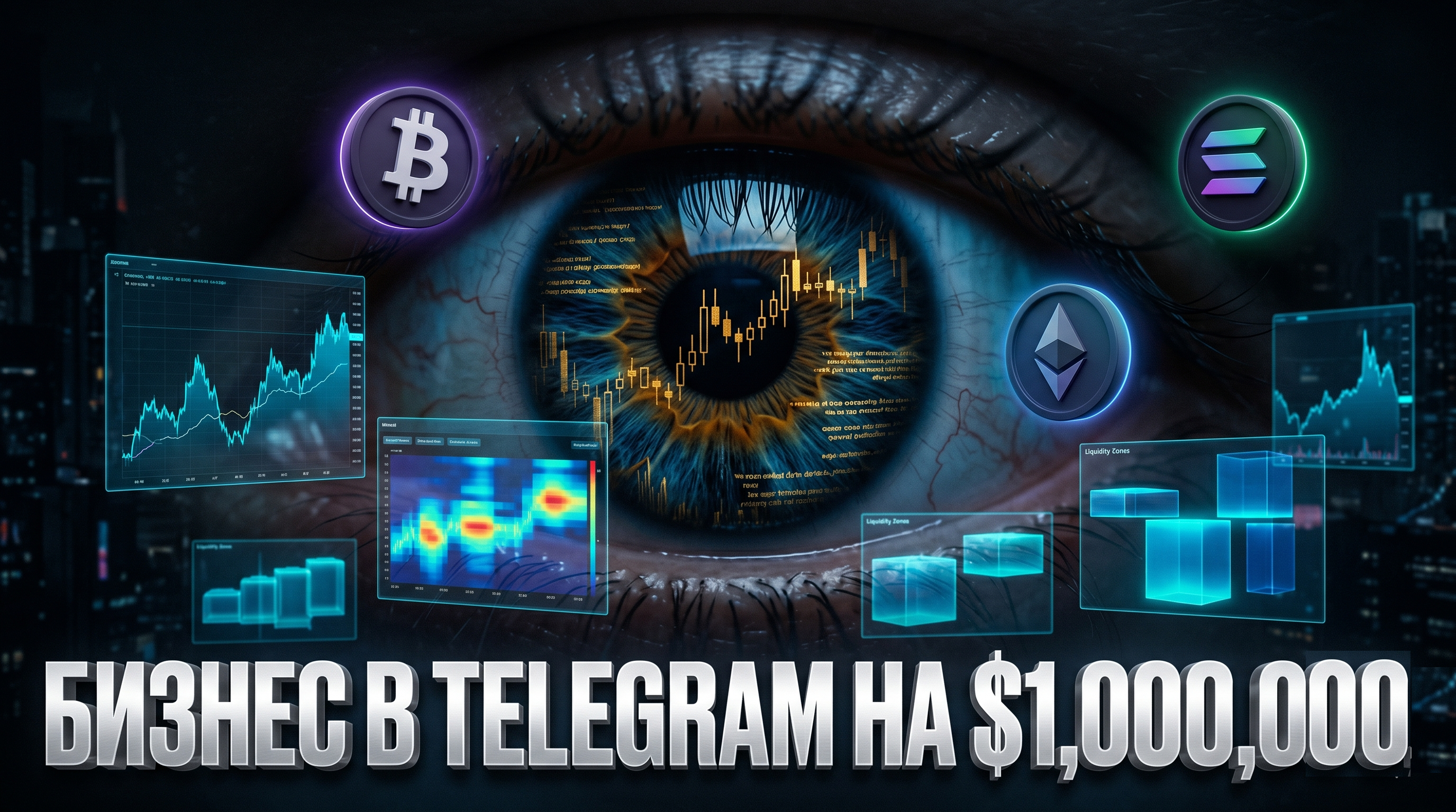 Бизнес-проект в Telegram на $1,000,000. 