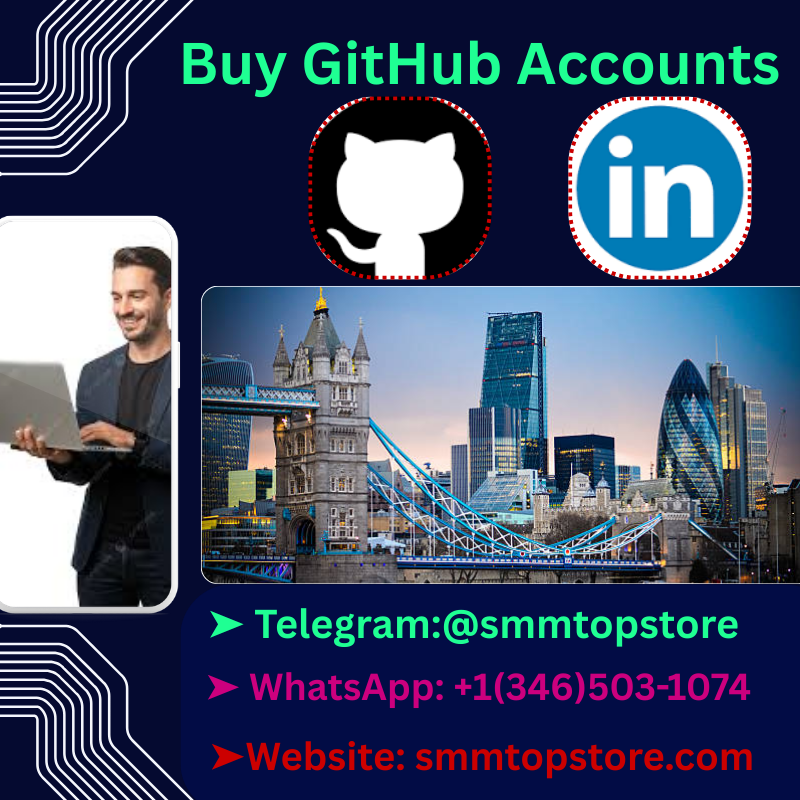 top Sites toBuyGithub AccountsTelegram :@smmtopstore 