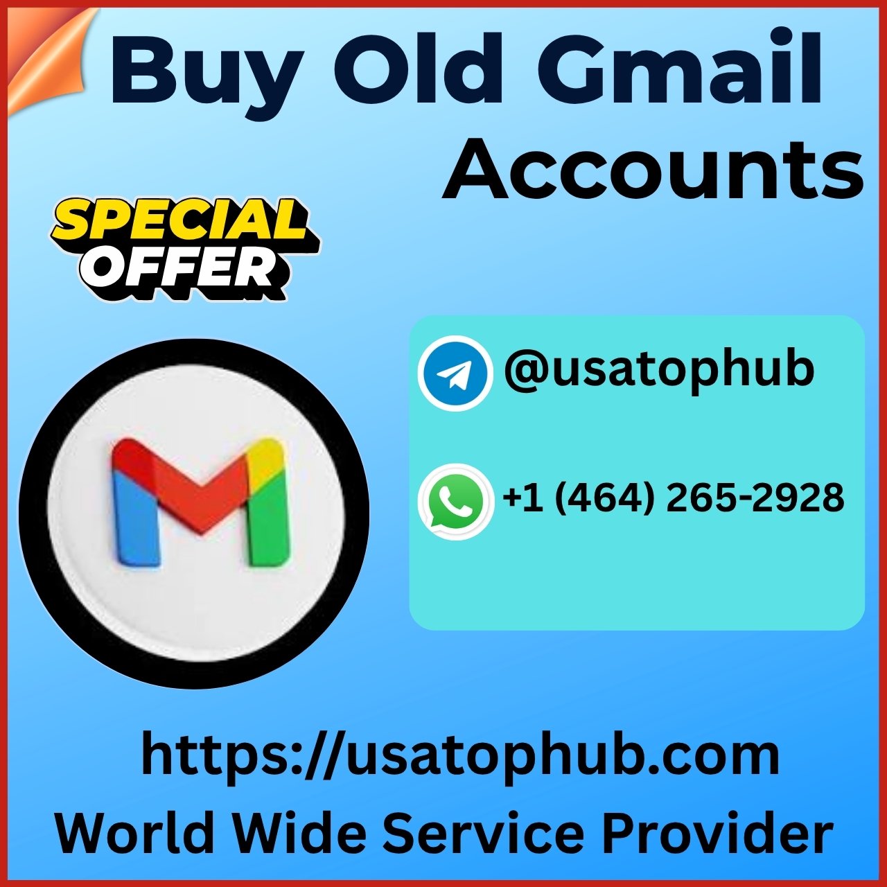 Buy Old Gmail Accounts – Verified, Aged & Secure (PVA & Trus