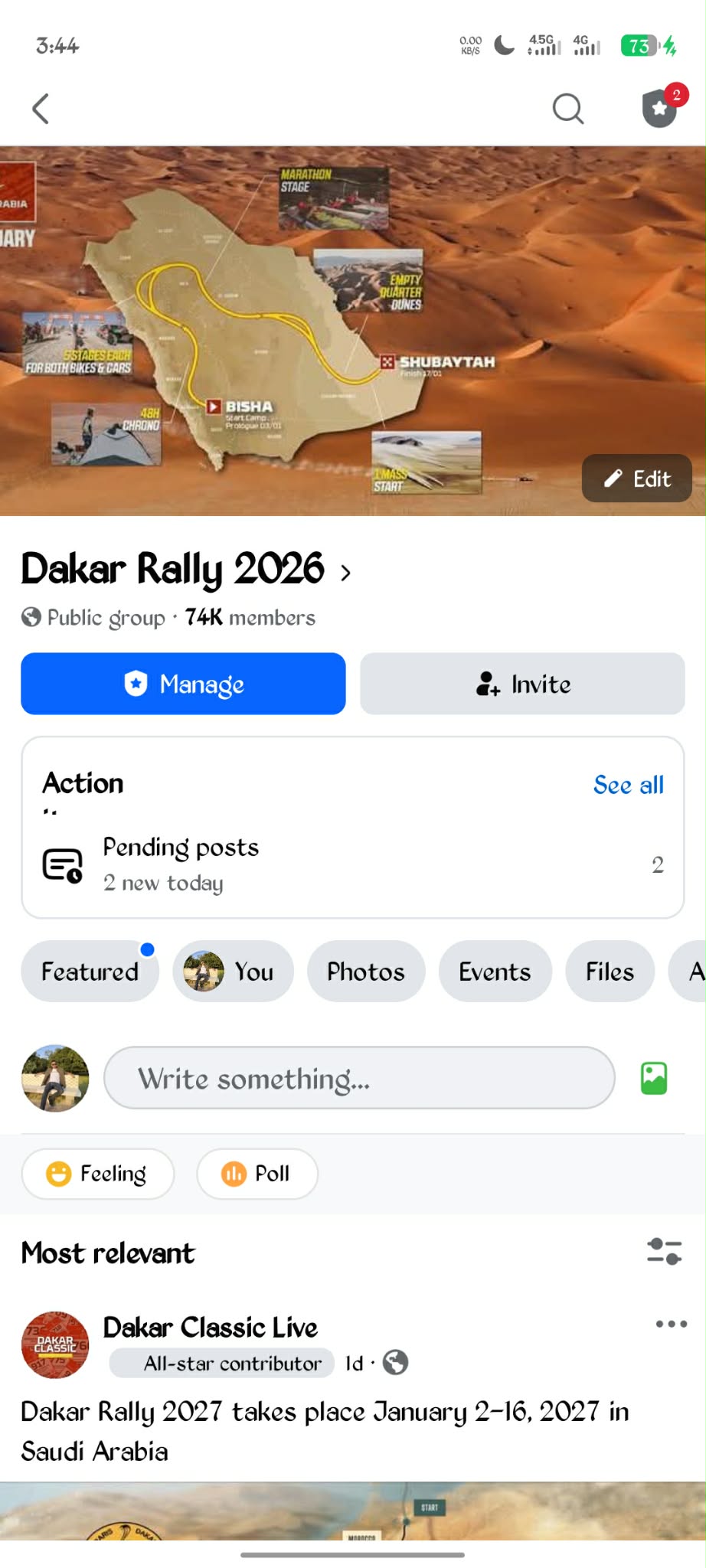 Dakar Rally - FB Public Sports Group 74k Member