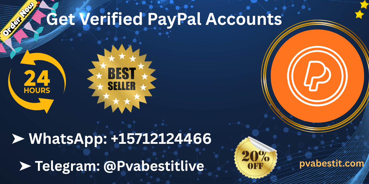  Buy Verified PayPal Accounts