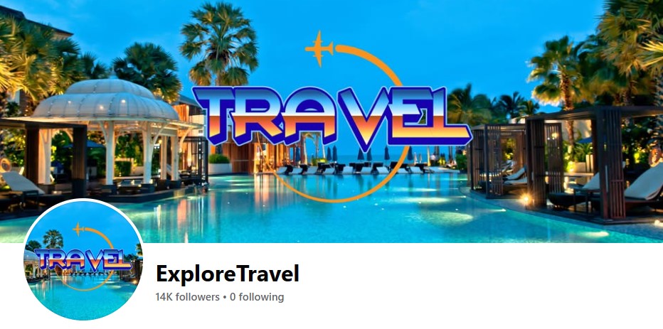 Facebook Page Explore Travel