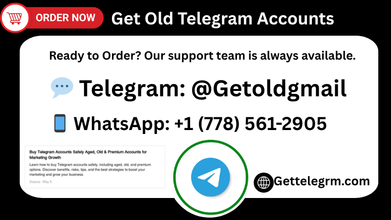 Buy Telegram Accounts - Verified, Aged & Bulk Available 2026