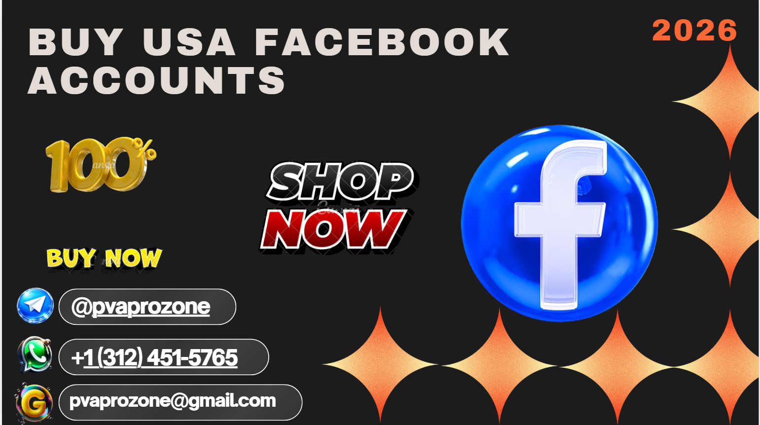 Buy Aged USA Facebook Accounts with Secure Access
