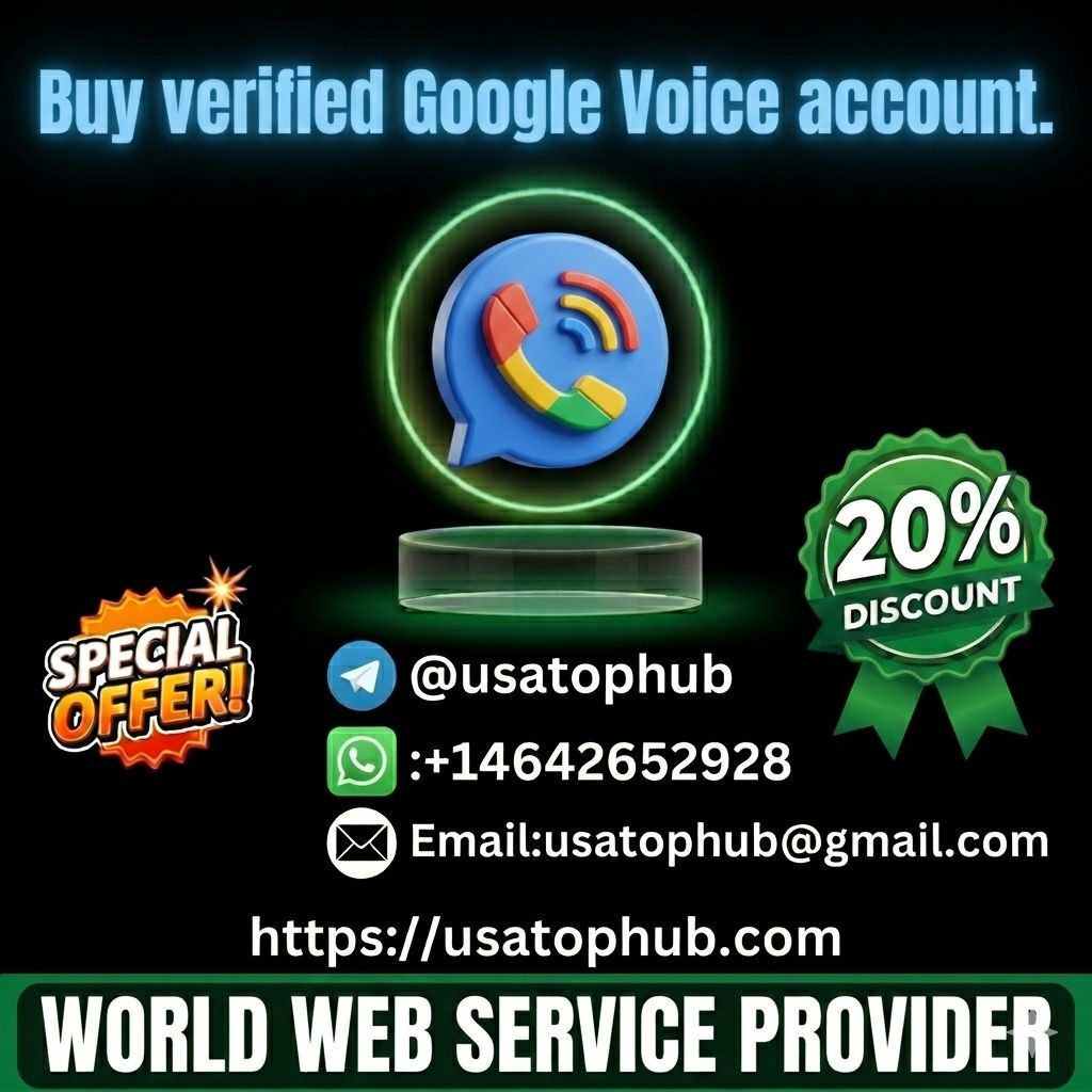 Buy Google Voice Accounts -100% Active & US, UK Verified …