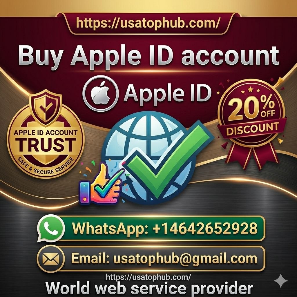 Buy Apple ID Accounts – Verified, Aged & Secure (PVA & Trust