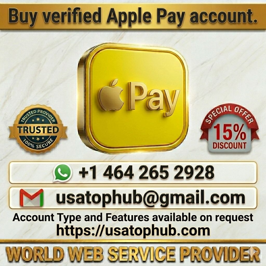 Buy Verified Apple Pay Accounts – Verified, Aged & Secure (P