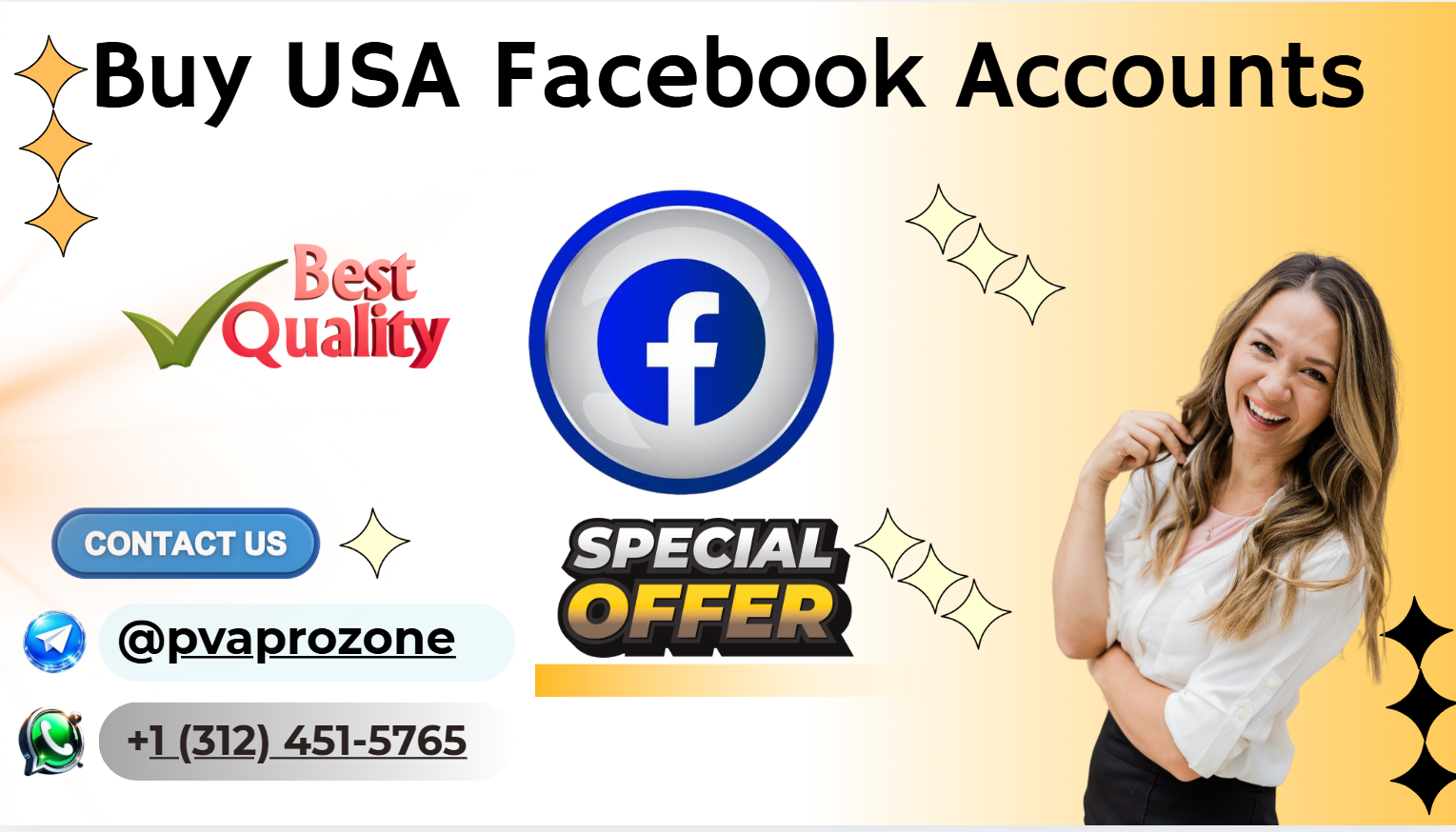 Buy USA Facebook Accounts -– Instant Access, Fast Delivery