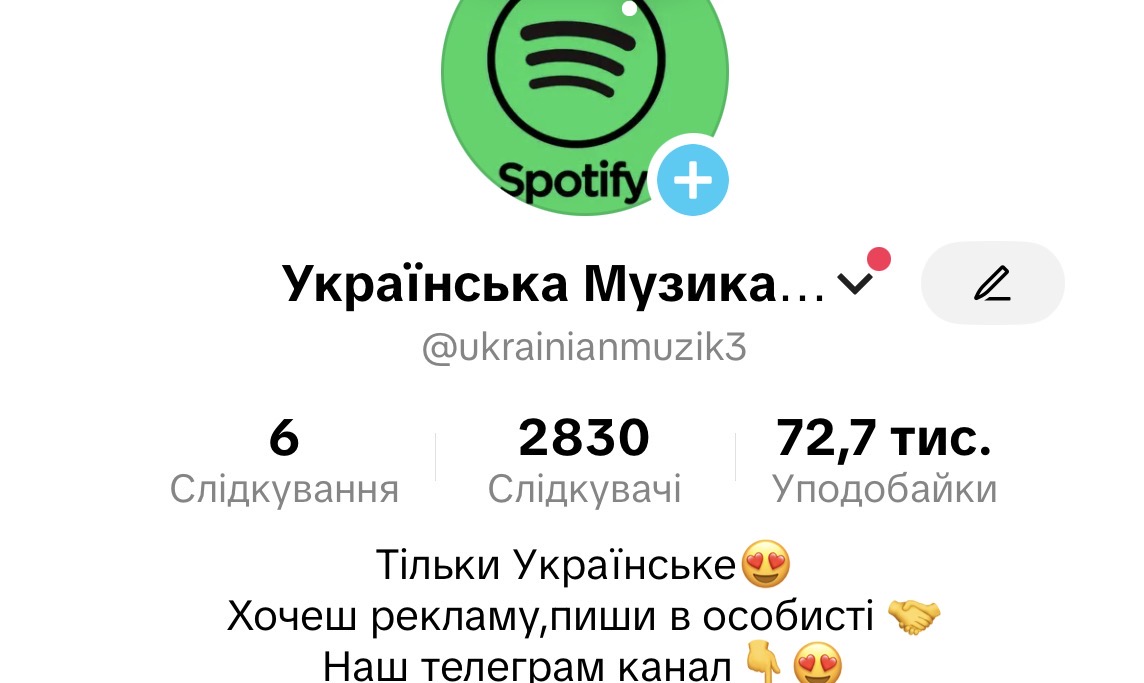 Музичний акаунт