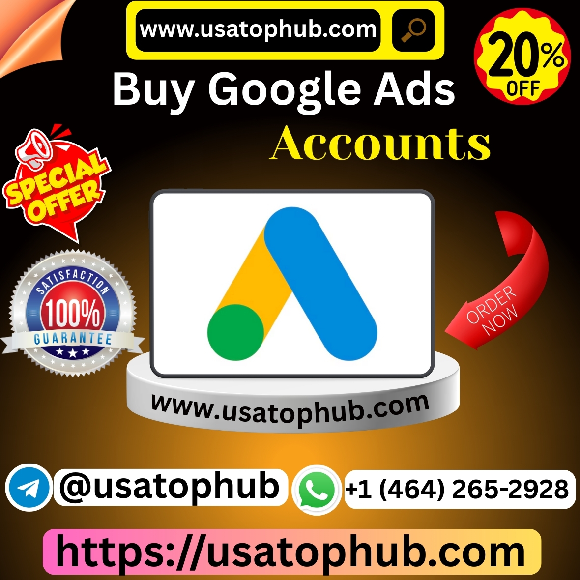 how do i Buy Google Ads Accounts in USA.