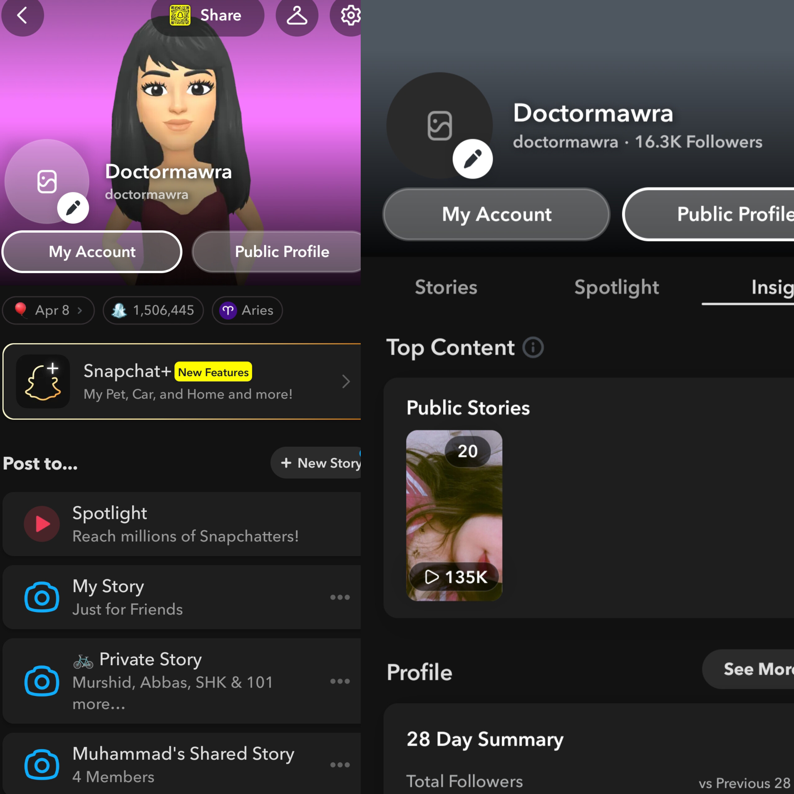 1.5M snapscore Snapchat account available for sale